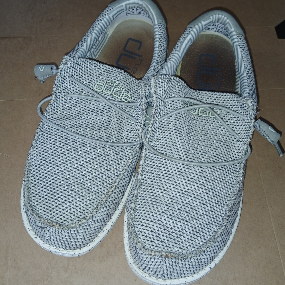 Hey Dude Gray Loafers